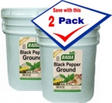 Badia Pepper Black Ground 20 lbs Pack of 2