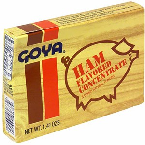 Goya Ham Flavor Concentrate. 8 individual envelopes.  1.41 oz