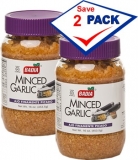 Badia Minced Garlic in Water 16 oz Pack of 2