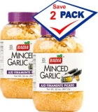 Badia Minced Garlic in Water 32 oz Pack of 2