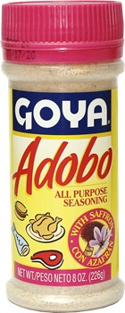 Adobo Goya Seasoning with Saffron 8 Oz