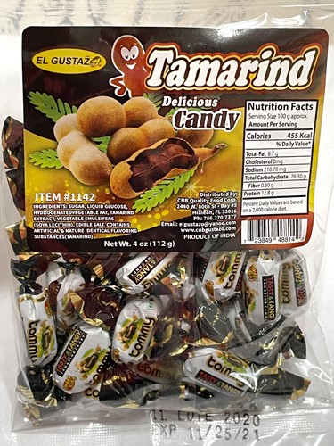 El Gustazo Tamarind Candy 4 Oz Cubanfoodmarket Com