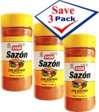 Badia Sazon With Saffron 7 oz Pack of 3