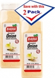 Badia Onion Granulated 1.25 lb Pack of 2