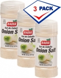 Badia Onion Salt 4.5 oz Pack of 3