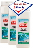 Badia Sea Salt Fine 40 oz Pack of 3