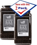Badia Pepper Black Whole 4 lbs Pack of 2